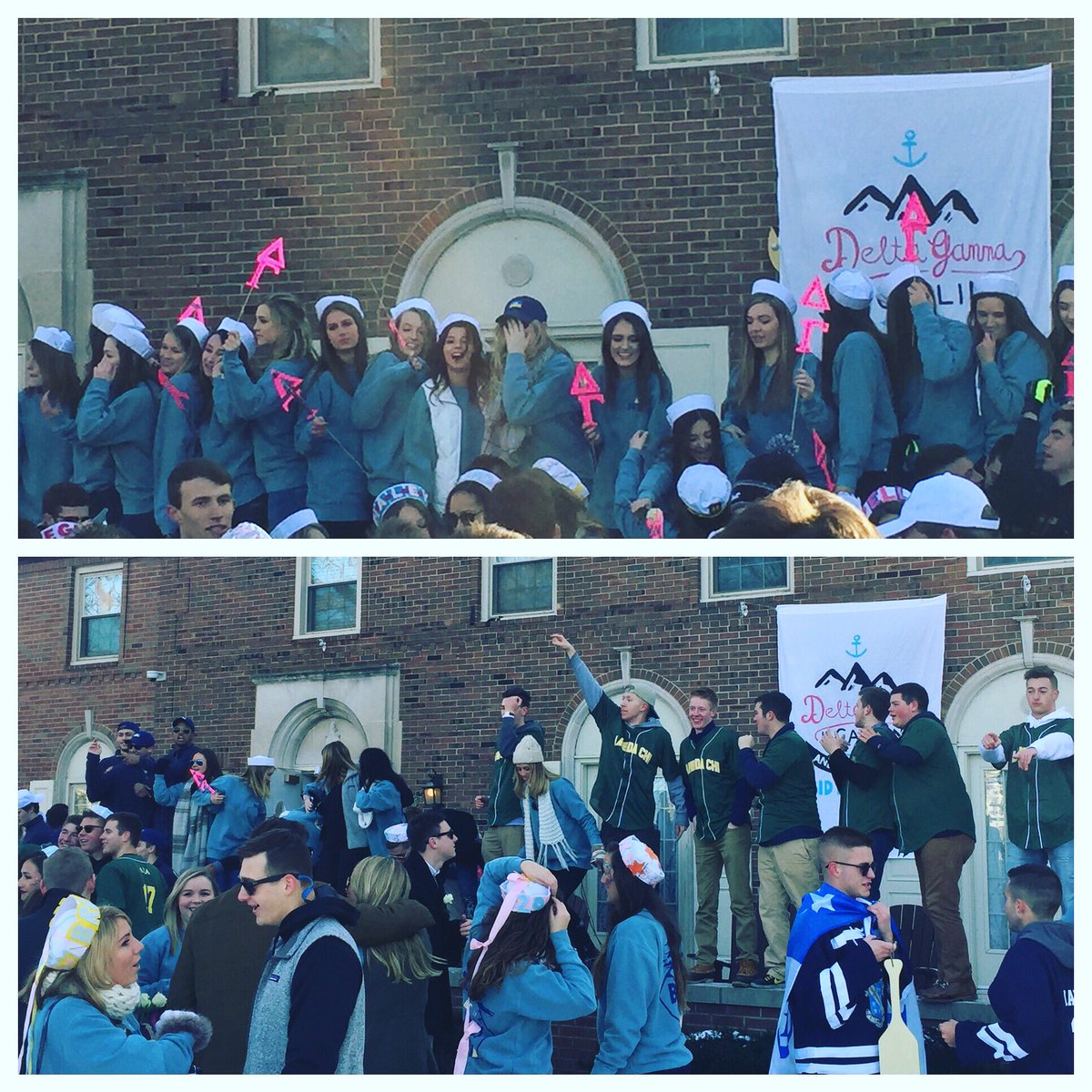AnneGFlaherty's tweet photo. Happy bid day to @ButlerDG & friends! #BUFR2017 https://t.co/LYebSgyfnl