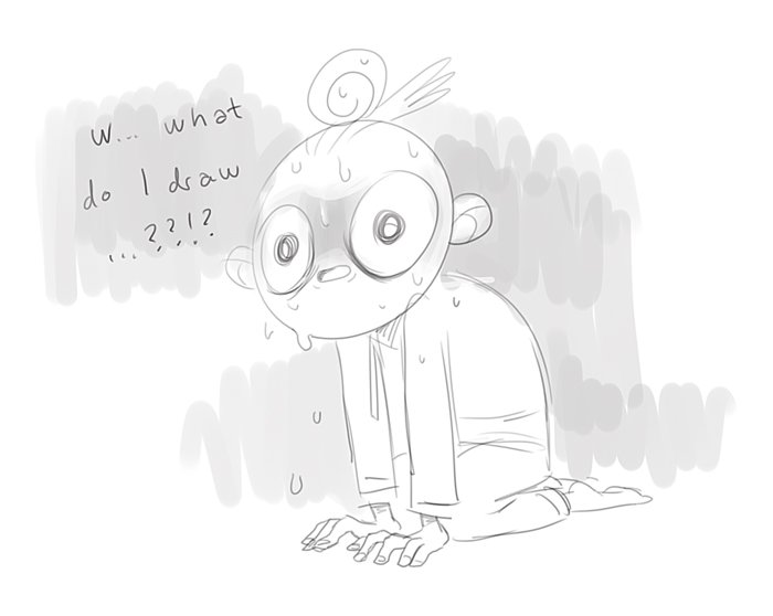i wanna draw, but don't know what?? HELP 