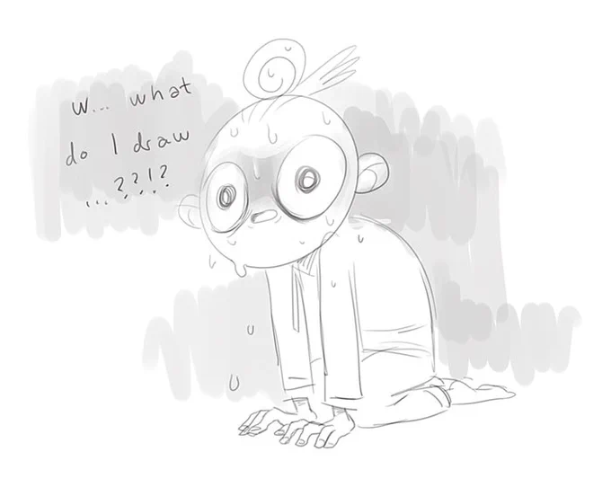 i wanna draw, but don't know what?? HELP 