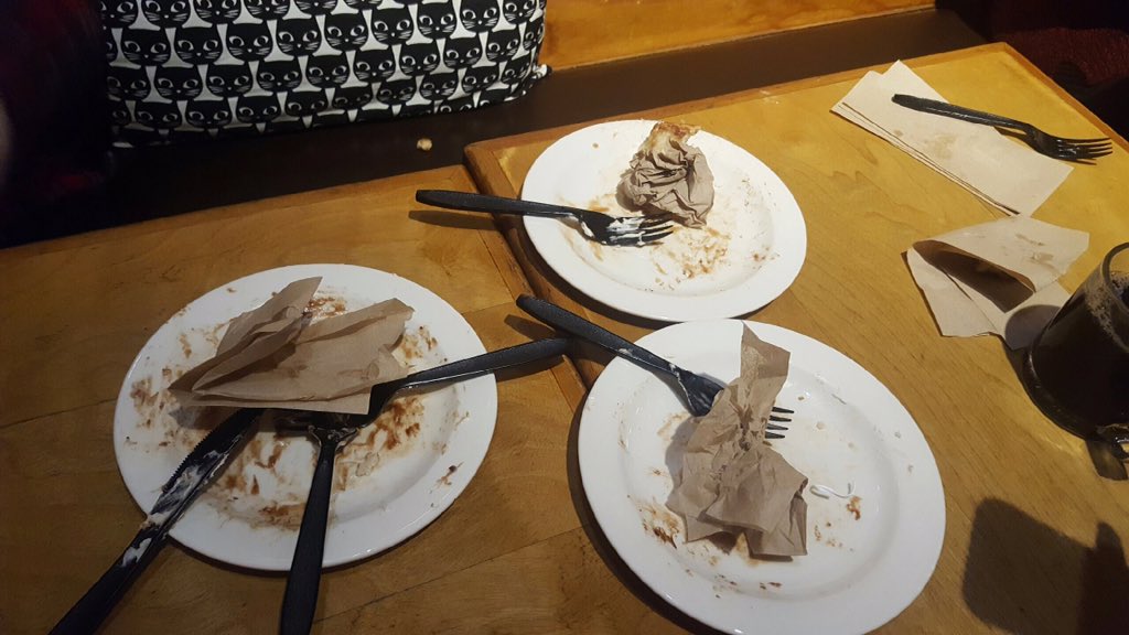 PopoffTessa's tweet photo. First stop on our cinnamon bun crawl in Vancouver.  @GroundsYVR ....so delicious, I think they lasted 30 sec. 1 down... 6 more cafes to go. https://t.co/8lqg2Sk93R