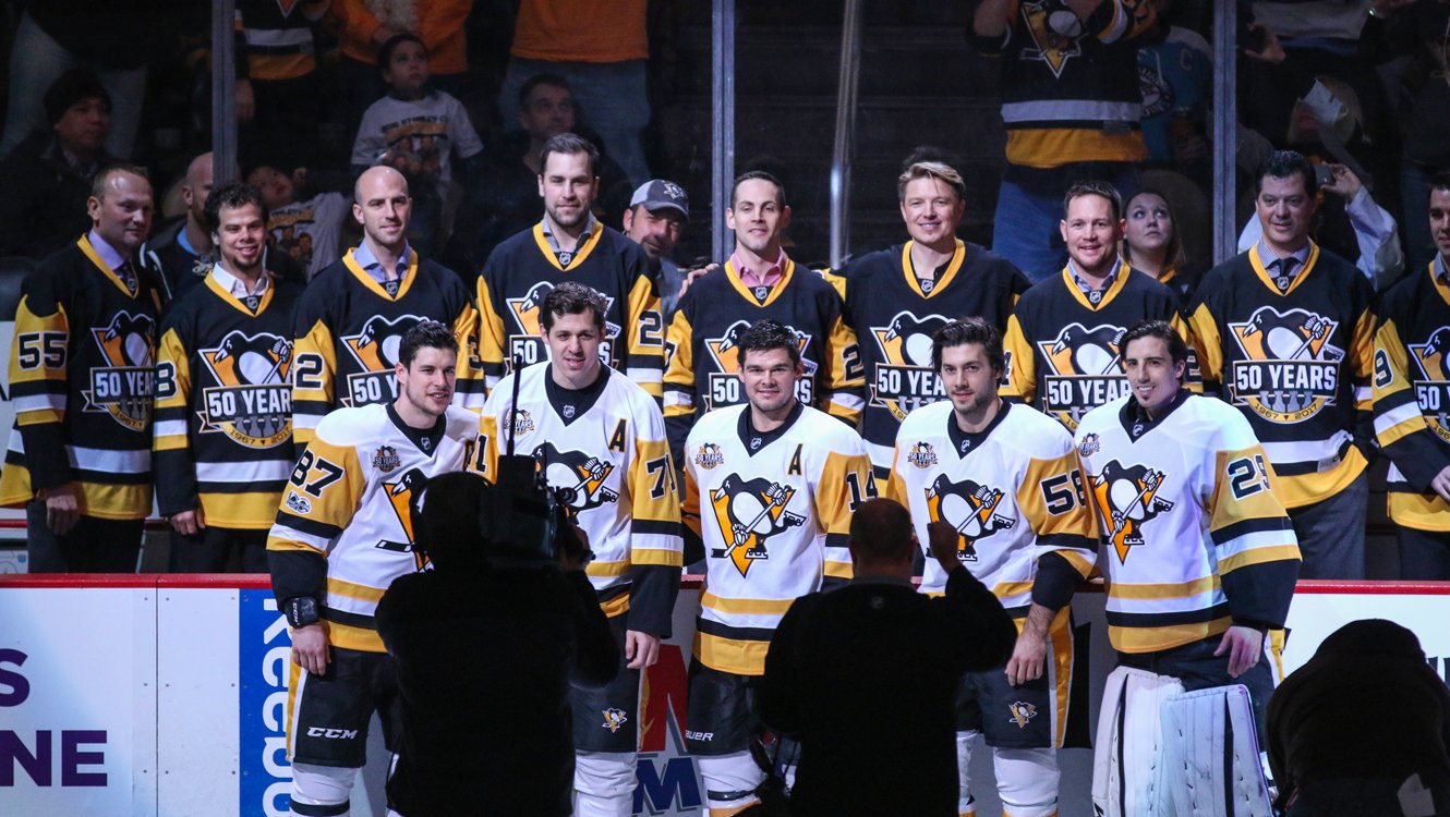 pittsburgh penguins 50 years jersey