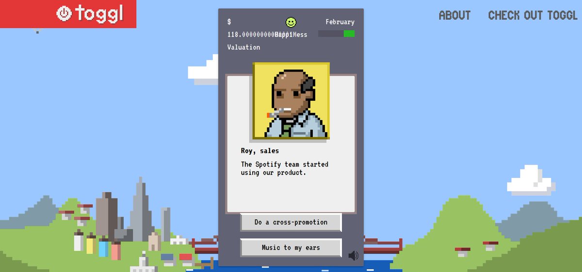 goth_swe's tweet image. Found a @KevlinHenney screen today playing #startupsimulator