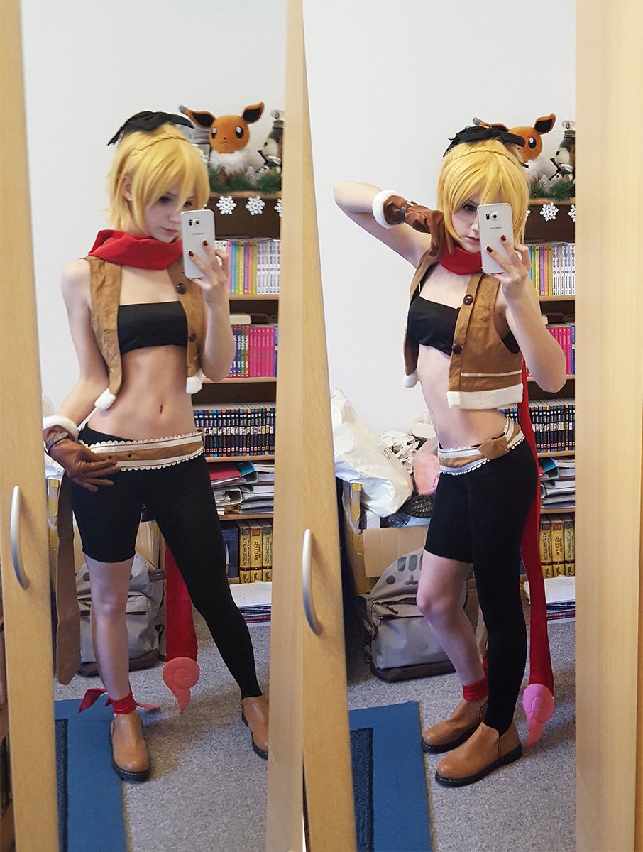 THANKS SO MUCH FOR THE POSTIVE FEEDBACK FOR FELT &amp; FELIX ♥Take my endless gratitude!!
Full body shot of #Felt #Rezero #Cosplay #Anime