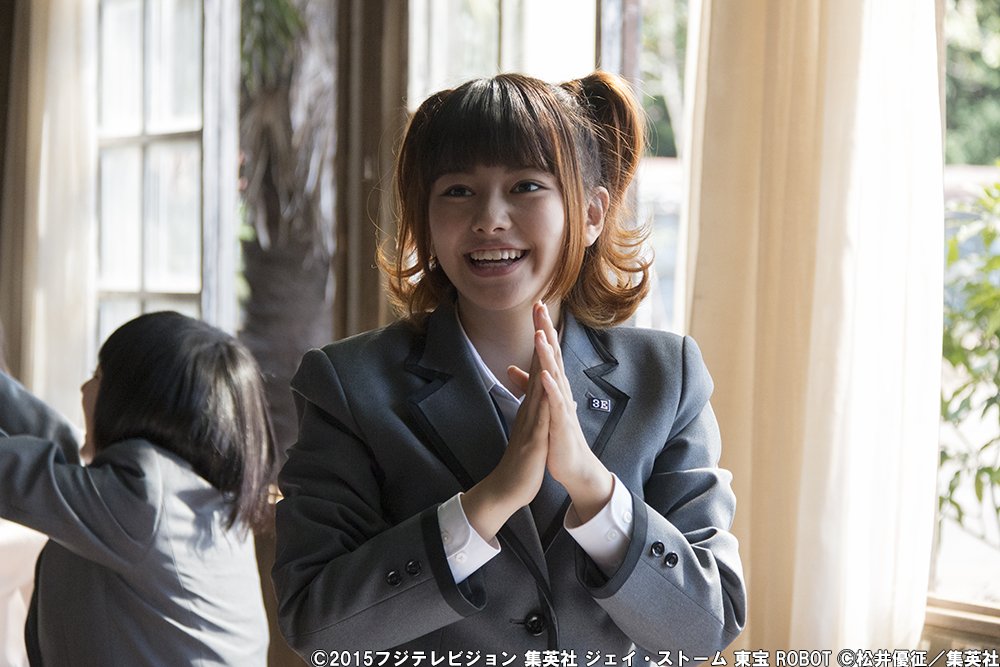 公式 フジテレビムービー A Twitter 今夜9時からは 映画 暗殺教室 登場人物紹介 茅野カエデ 山本舞香 殺せんせーの名付け親 クラスのムードメーカーで渚とも仲良し 山本舞香 T Co Nwjjrquond Twitter
