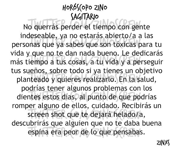 zinos__'s tweet photo. #HoróscopoZino #Sagitario
Parte I, II &amp; III. https://t.co/sBctorY5OU