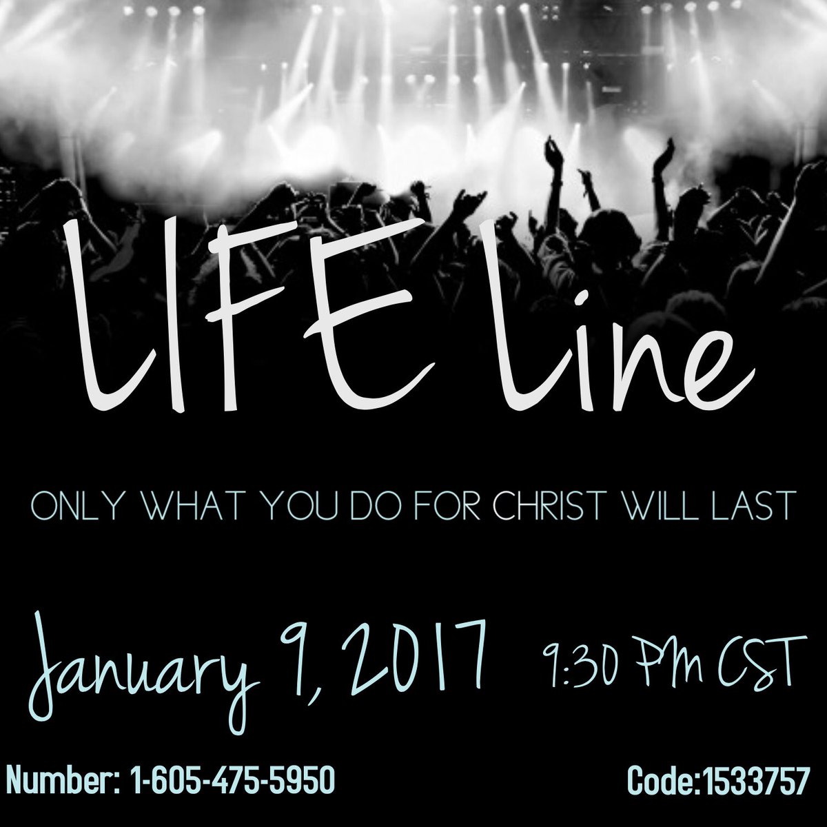 lifeline_16's tweet photo. First call of the year fam ! Let's call in and let's encourage one another for sure . No guest speaker , just us !!! https://t.co/ZoH0tPhbKO