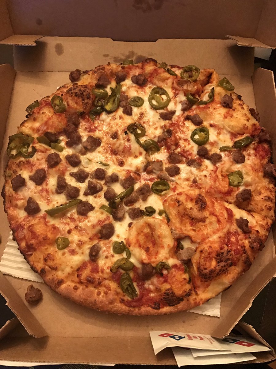 Pizza from <a href="/dominos/">Domino's Pizza</a> 1/6/17