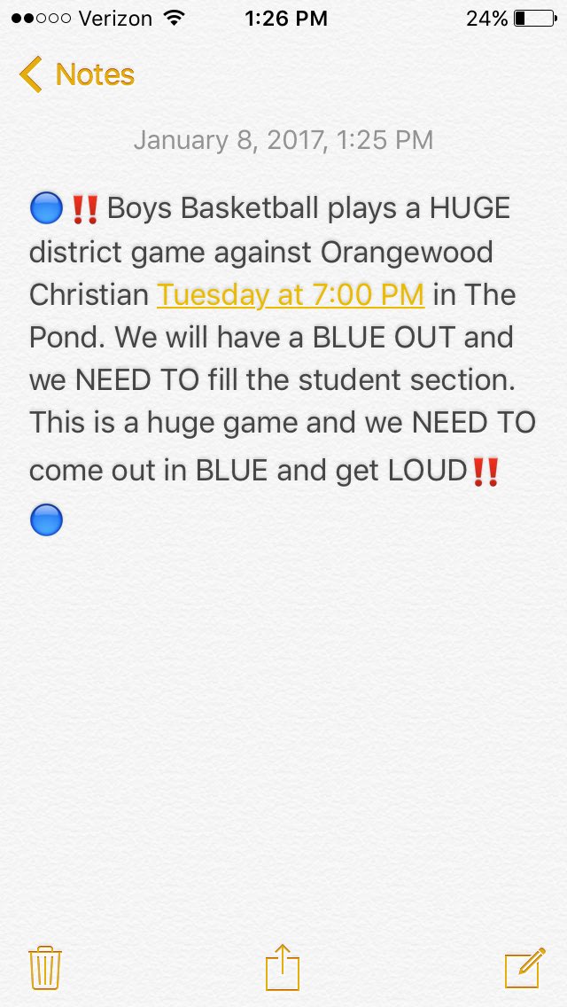 CCA_RowdyCrowd's tweet photo. BLUE OUT for the HUGE district game Tuesday. Details Below ⬇️🏀‼️ https://t.co/1wM7GDtxci