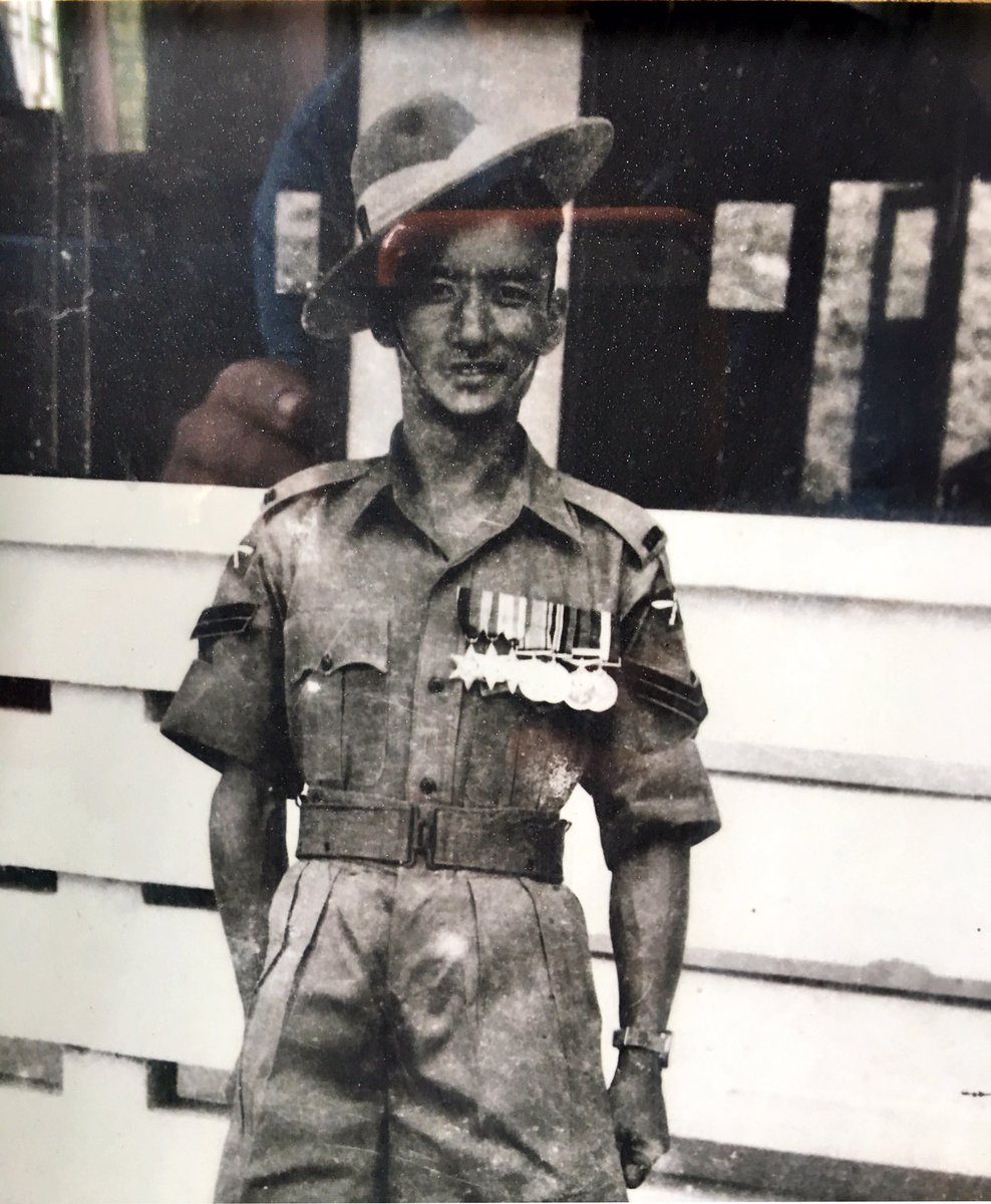 The 2nd World War Gurkha veteran!