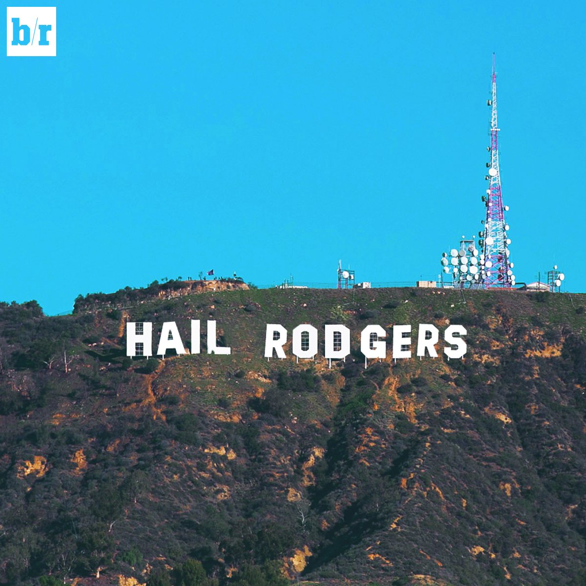 BleacherReport's tweet photo. Someone changed the sign again. https://t.co/DBeFraDc0Y