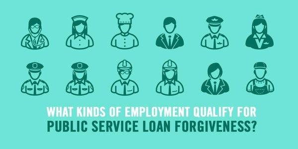 FAFSA's tweet photo. Thinking about a job in public service? Some jobs can qualify you for student loan forgiveness (woo!) Learn more: https://t.co/osvt1VvA9k https://t.co/dIKaEPQ14f