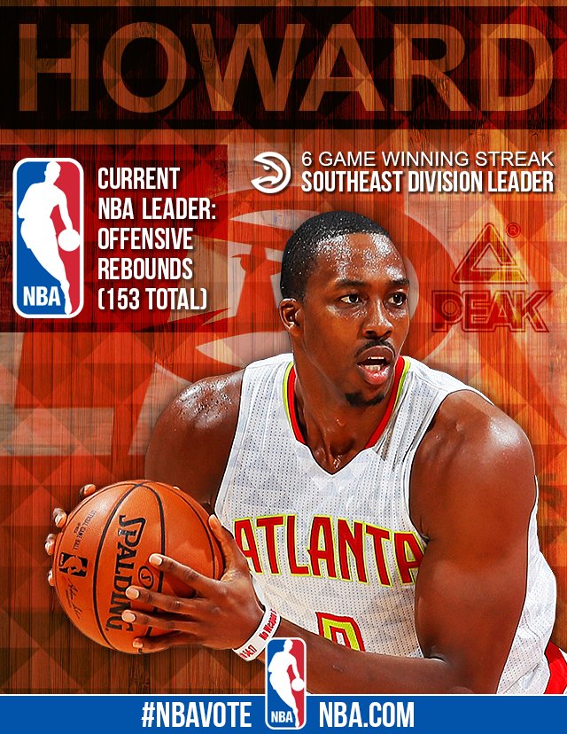 DwightHoward's tweet photo. Dwight Howard #NBAVOTE  
#BeGr8  always #TrueToAtlanta #GameUP https://t.co/udfGdlgDnI