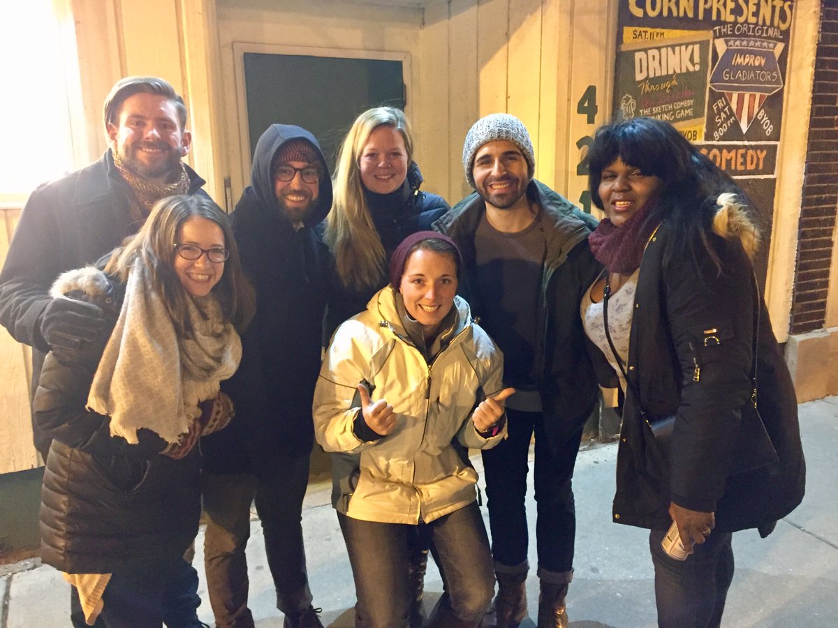 Shout out to <a href="/CMUTheatre/">CMU Department of Theatre and Dance</a> program for teaching amazing talented students! #chicagoimprove