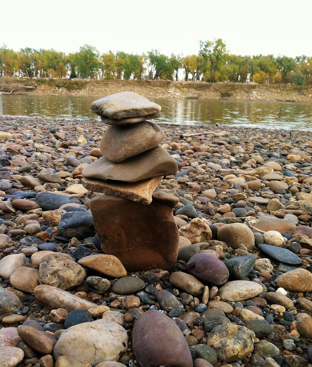 tlivers's tweet image. Maybe its about what I leave this world, not what I take from it. #cancer4lifer #yellowstonerockstacker  #livemorelovemore