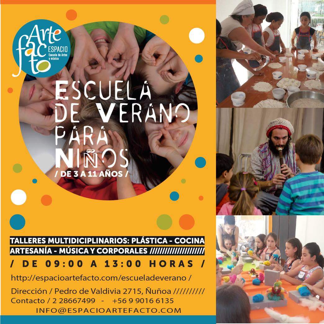 cafeartefacto's tweet photo. ✸✸ESCUELA DE VERANO✸✸ con Talleres Artístico - Recreativos para niños de 3 a 11 años. De Lunes a Viernes
Reservas a: https://t.co/gxhlVqTY5p https://t.co/VFj9o3V3Pp