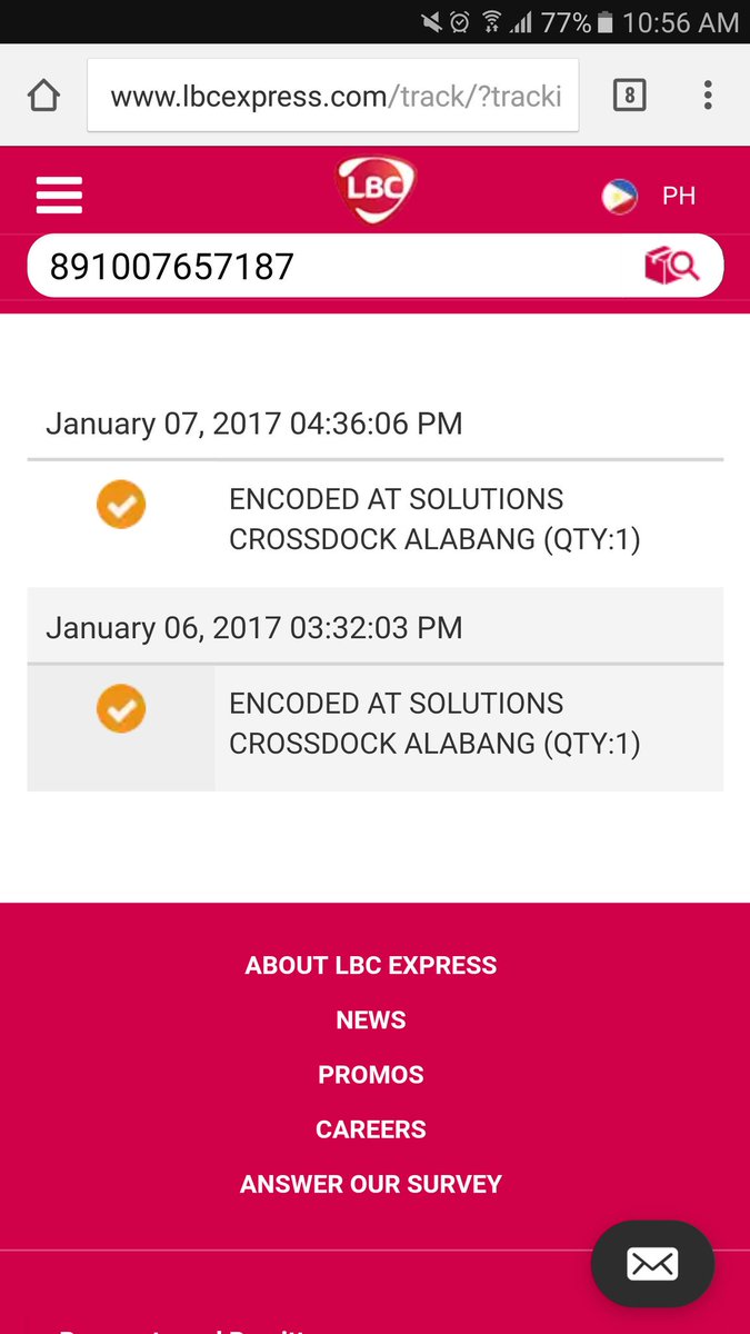 junjse's tweet photo. @LBCexpress I thought it was encoded last 1/06/17 bec of this? its encoded twice https://t.co/7BedmjuBS2