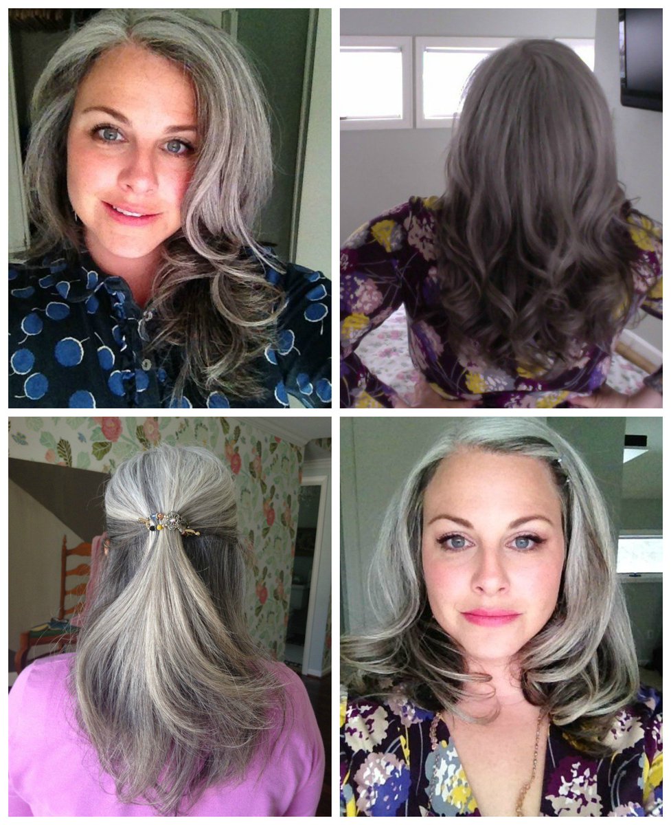 HowBourgeois's tweet image. ow.ly/HFIk307O491
Seven Best Tips &amp;amp; Tricks for Successfully Growing Your Gray Hair Out!
New Pictures, Products and Tips!
