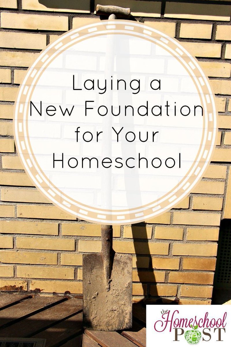 homeschoolsara's tweet photo. Laying a New Foundation for Your #Homeschool - The Homeschool Post https://t.co/IoUxzzzAi7 #ihsnet #homeschooling #hsmoms #HSBTribe https://t.co/EOFFVeAMqW