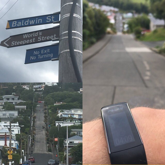 cbeckmann's tweet photo. Accomplished. #Baldwin Street Workout. #NZ #Dunedin https://t.co/THbQ5rGZrO