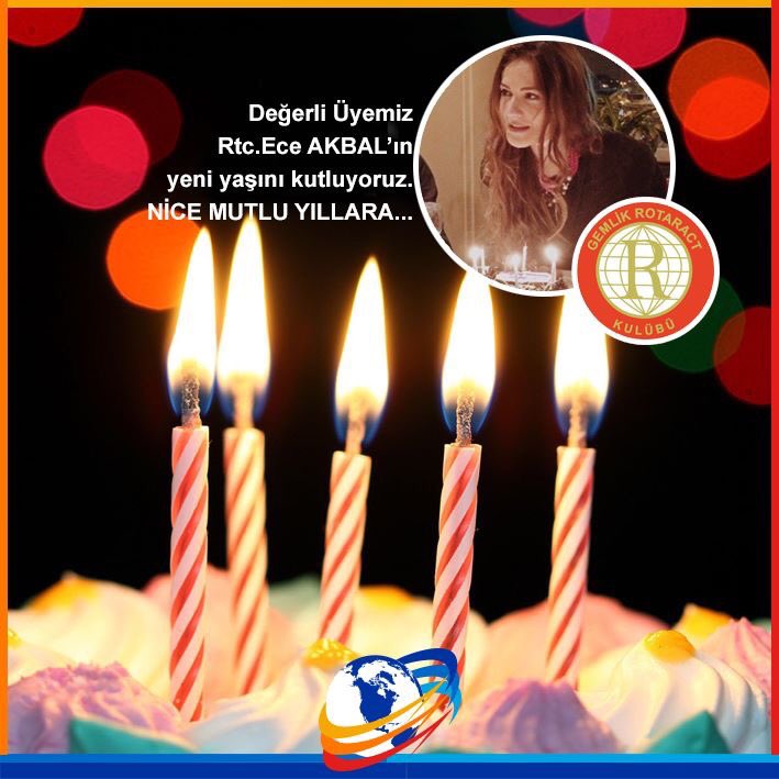 Değerli üyemiz Rtc. Ece Akbal'ın yeni yaşını kutluyoruz. Nice mutlu yıllar :) .<a href="/eceakbal/">ece akbal</a>
