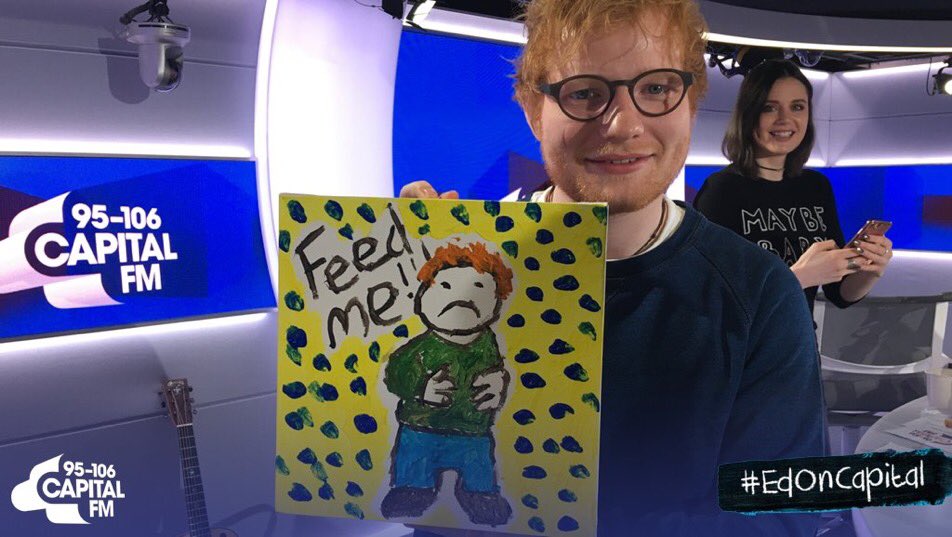 EdSheeran_EU's tweet photo. "Feed Me!!" https://t.co/RMsMsVaZ43
