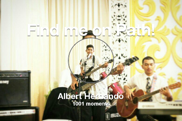 hernando_albert's tweet photo. Find me on #Path now! Go to https://t.co/COyHii9Fzq https://t.co/5v2yseNFRK