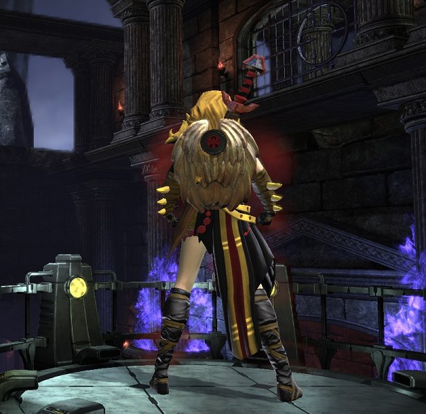 ShadowdragonDC's tweet photo. Alyssa in a customized version of Gorgonslayer from #DCUO #AmazonFury. @dcuo @SJ_NerdOfPrey @megillakitty https://t.co/Lqp6ATfcKU