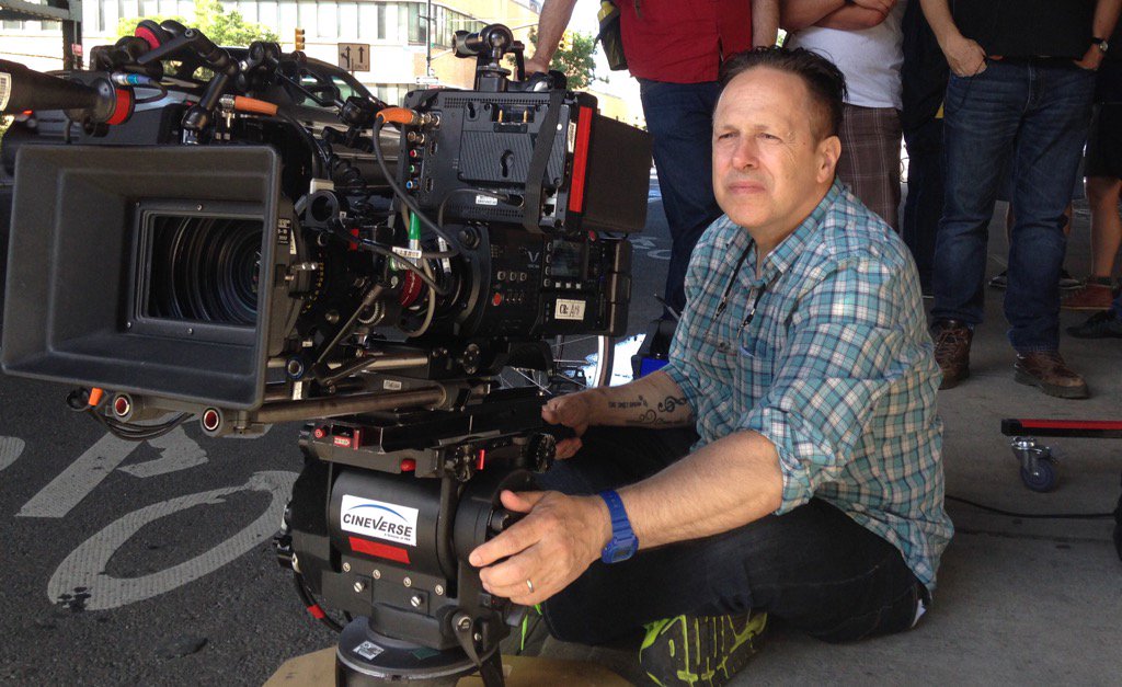 DP <a href="/FrankPrinzi/">Frank Prinzi ASC</a> ASC workin' on the streets of #NYC shooting #AnInterviewWithGod