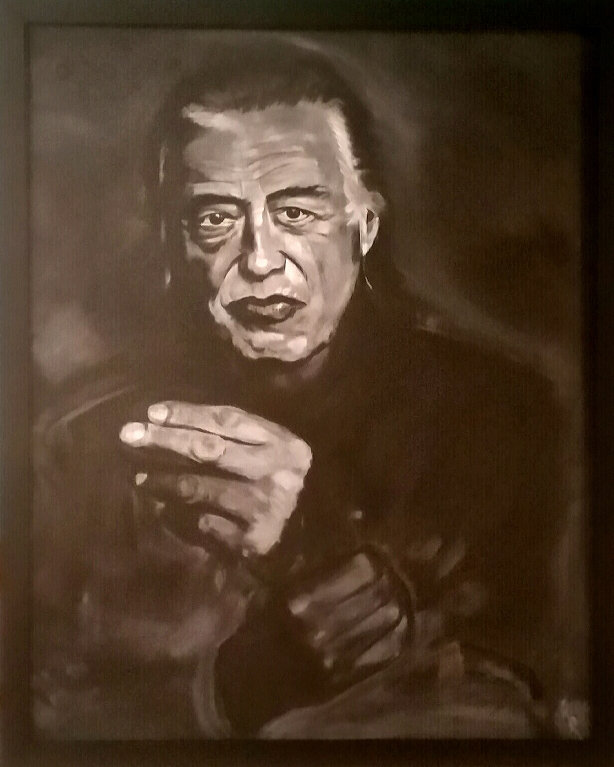 Happy birthday Jimmy Page.  Here is a painting I did. 