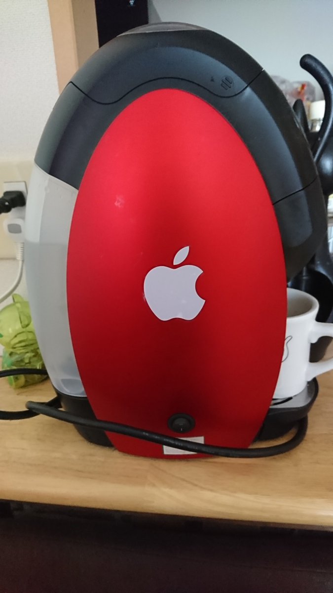 Tweet シール富豪はこう使え Apple製品についてくるappleシールの使い道 Naver まとめ