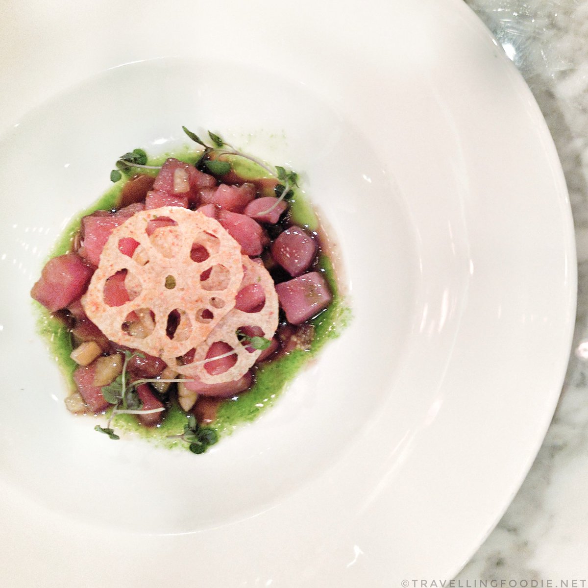 Tuna Poke at Public House Las Vegas
