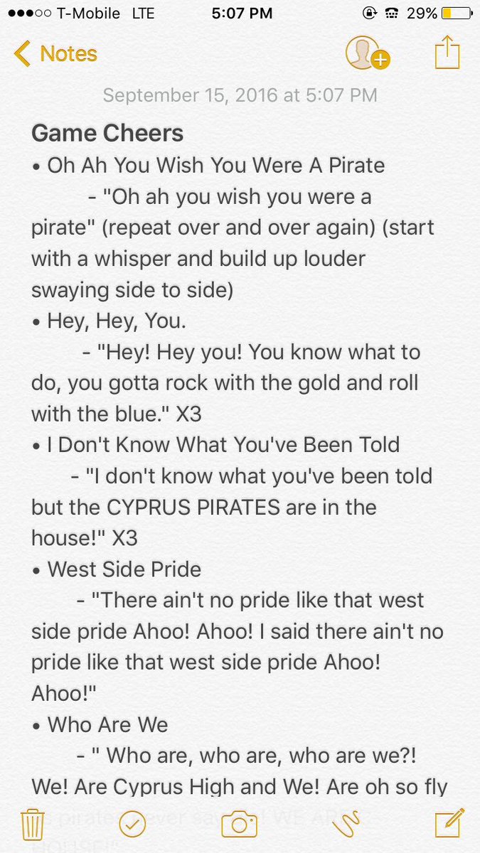 Cyprustudentsec's tweet photo. The game cheers! 💙💛 if you have a cheer! Dm us! 😈 https://t.co/TyCXoYgdsS