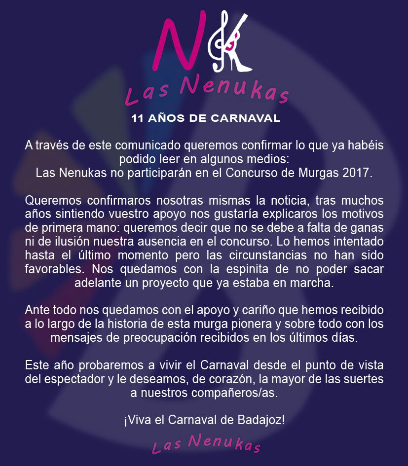 Murga Las Nenukas (@murgalasnenukas) on Twitter photo 