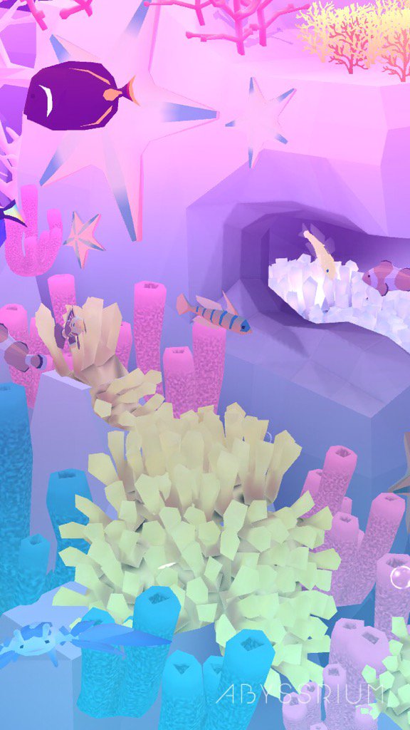 Idiossea's tweet photo. My Blue Banded Goby:) 
#abyssrium
Download: https://t.co/A1eH41uE42 https://t.co/LuVFPaIZNM