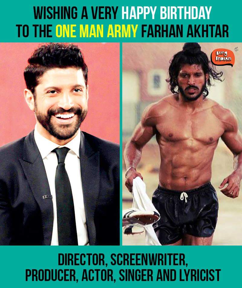 Happy Birthday Farhan Akhtar 