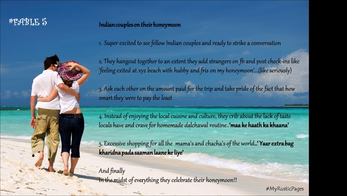 sonamshethia's tweet photo. #Indiancouples on their #HoneyMoon 
#fun #humor #writertobe #gags #writing #shortstories #beingindian #satire #laughs #gigs https://t.co/zUgUXdiVaE