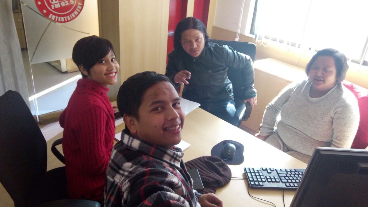 Redfmshillong's tweet photo. Just wrapped up our #MondayMeeting for the week! Follow this space for more updates on what's going to go down this week :) https://t.co/iJ8JU4OUiQ