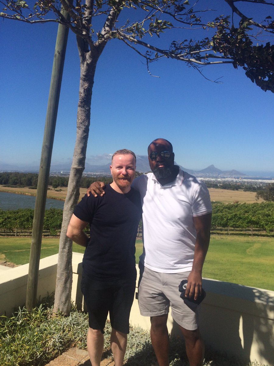 CapeTownGayTour's tweet photo. And we're off! First stop @degrendelwines on today's Winelands Tour with Joe & Leo #capewinetasting #gaytours https://t.co/DYgZcSr0yY
