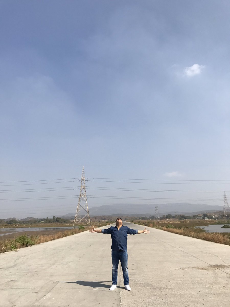 RamKapoor's tweet photo. Shooting in the middle of nowhere!! I love locations like this https://t.co/ngkzNZ3IRM
