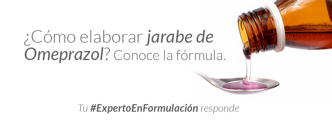 GUINAMA's tweet photo. ¿Quieres elaborar #Omeprazol en jarabe y no conoces la fórmula? Especial para personas mayores y niños. #Formulando
https://t.co/gbvwsVkVZH https://t.co/deJrcqWpWg