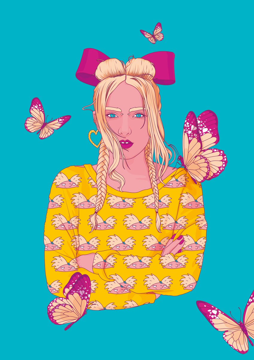 kito11's tweet photo. Helga by Céline Mazzilli https://t.co/Wn7P8FzhHv
 #heyarnold #helga #illustration https://t.co/LsCyjK5G4G