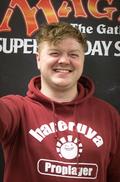 hareruyaEnglish's tweet photo. Congratulations #HareruyaPros @Lampalot on having a great start to 2017 by making Top8 at the #MTGSUPER! https://t.co/SLADfDYV3a