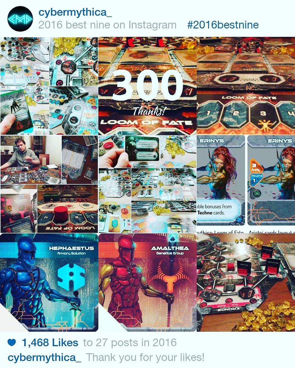 Cybermythica's tweet photo. #2016bestnine #bestnine #boardgames #cybermythica #instagram https://t.co/hlYtKgxDci