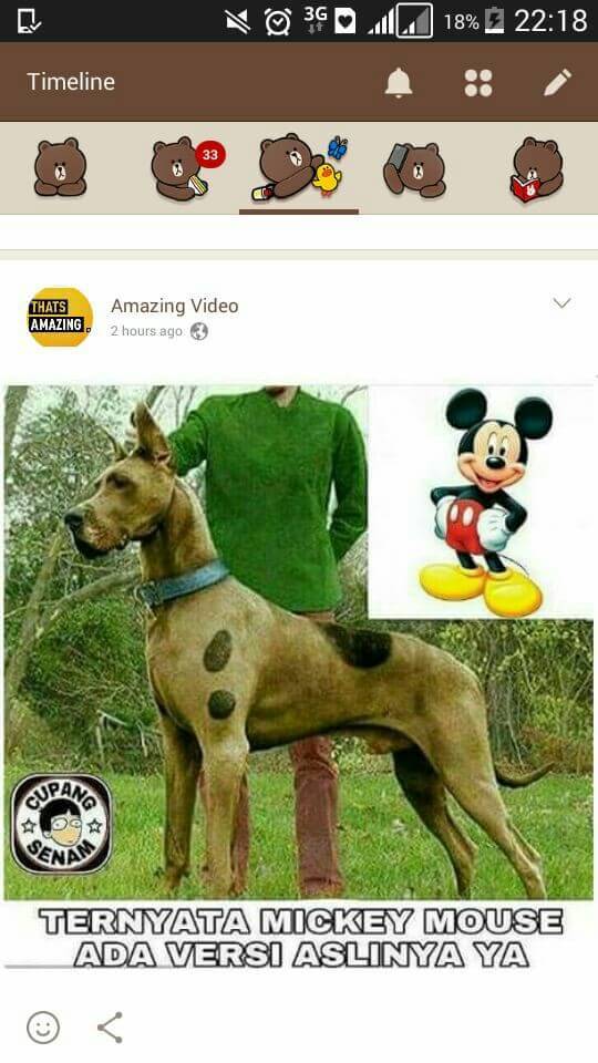 myuoisharon's tweet photo. Mirip mickey mouse? Bukannya mirip donald duck ya. https://t.co/QSNaH30jPD