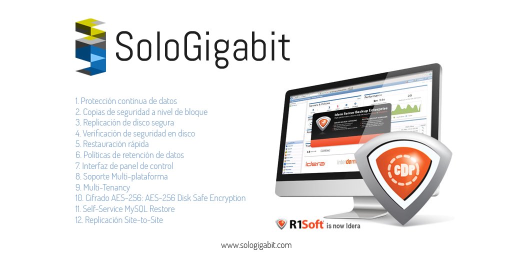 Un buen sistema de #backup puede salvarte del #randsomware.
ow.ly/HXL7307ImlR Consúltanos sobre #r1softbackup @R1Soft