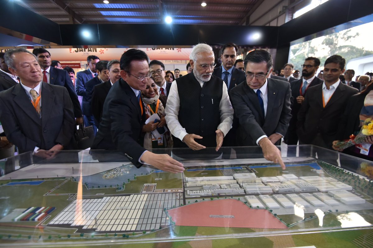 narendramodi's tweet image. Glimpses from the Global Trade Show in Gandhinagar. @VibrantGujarat