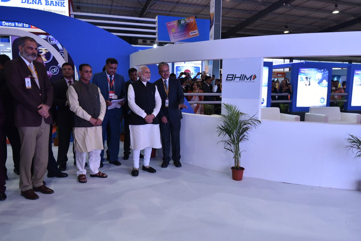 narendramodi's tweet image. Glimpses from the Global Trade Show in Gandhinagar. @VibrantGujarat