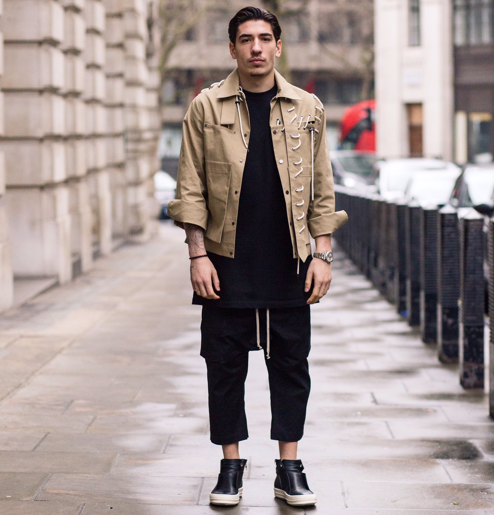 Match of the Day - Hector Bellerin at London Fashion Week Men's