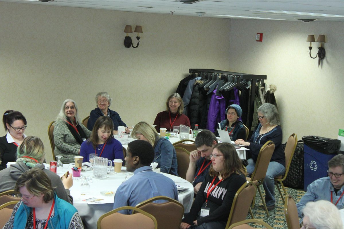 LeadershipVT's tweet photo. Big thanks to @amyaction for the great weekend. Happy participants went home and will return next month! #VTLeadershipSeries #Disability https://t.co/OjsfkTr8Yx