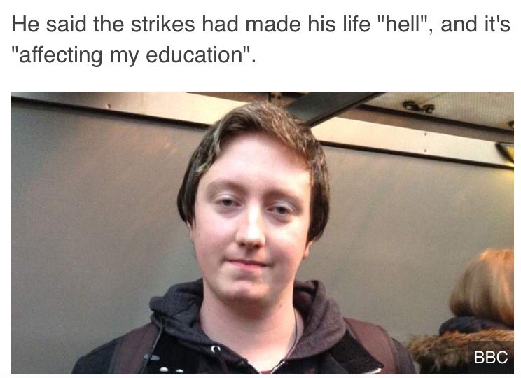 Rich_adject's tweet image. Thoughts with Luke at this difficult time #tubestrike